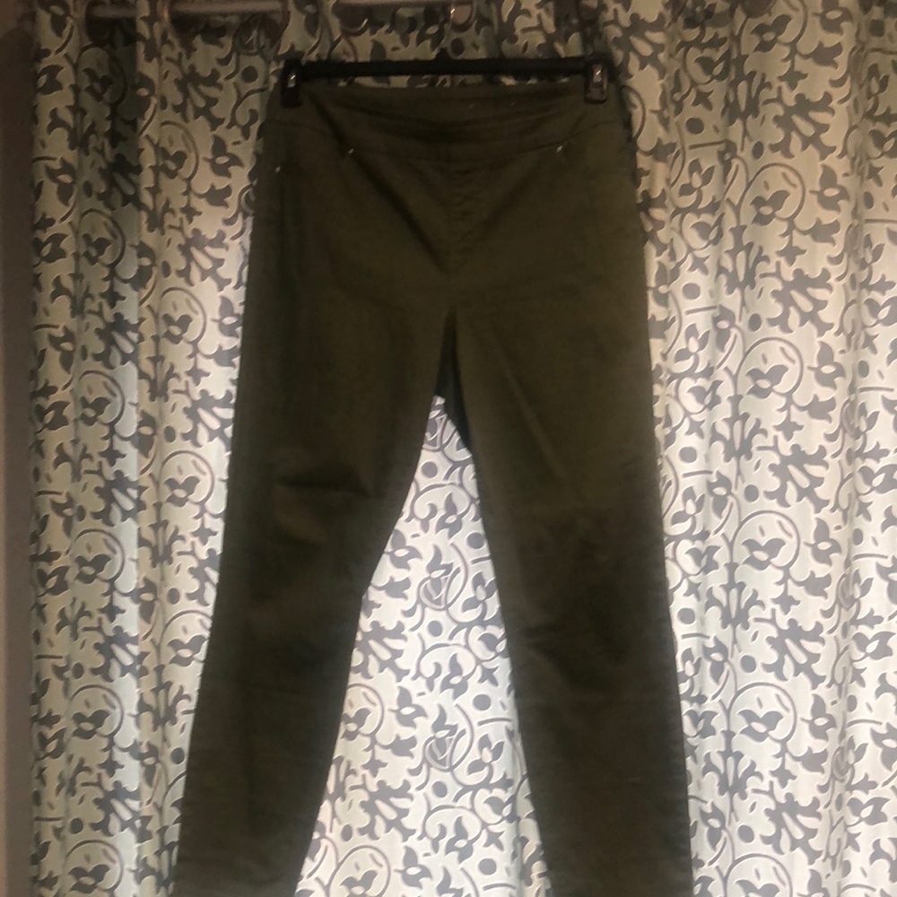 Women’s Olive stretch denim Pants
